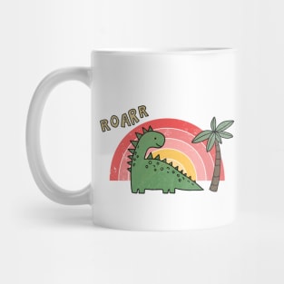 Dinosaur drawing Mug